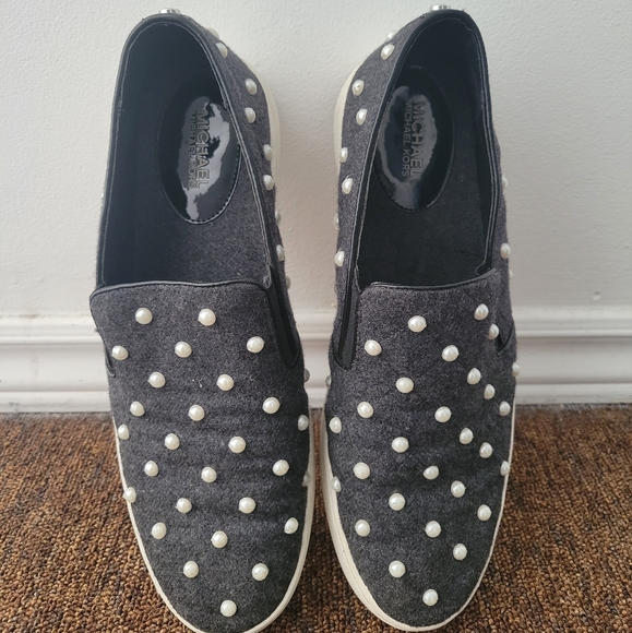 Michael Kors Pearl Slip On Sneakers - Picture 2 of 2